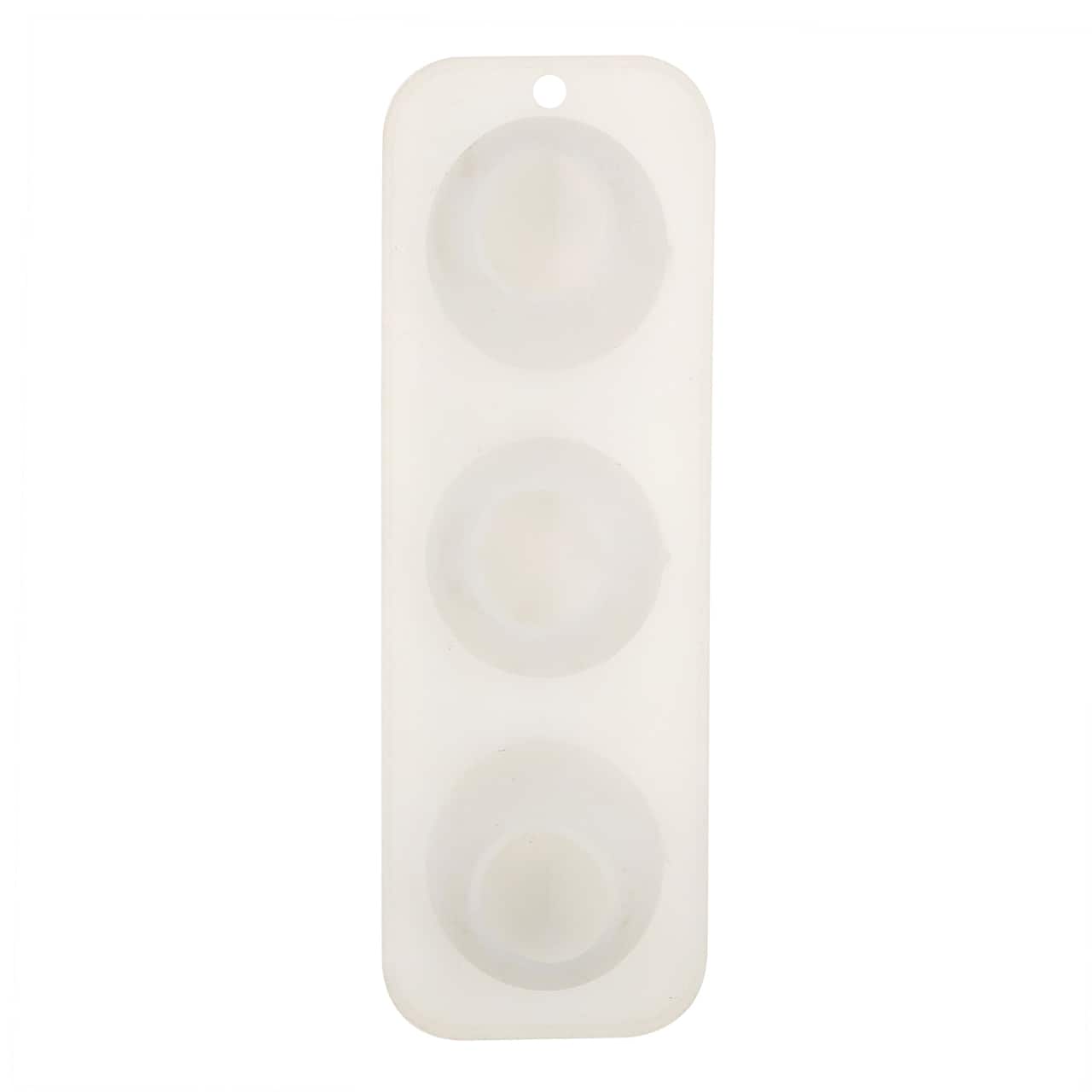 3D Circle Silicone Candle Mould by Make Market®